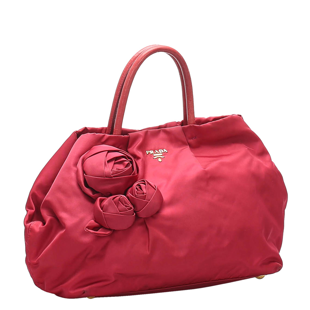 

Prada Pink Nylon Tessuto Shoulder Bag