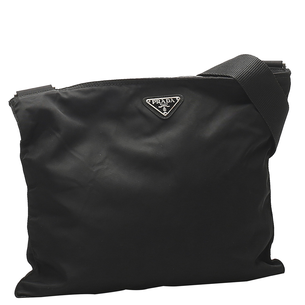 

Prada Black Nylon Tessuto Bag