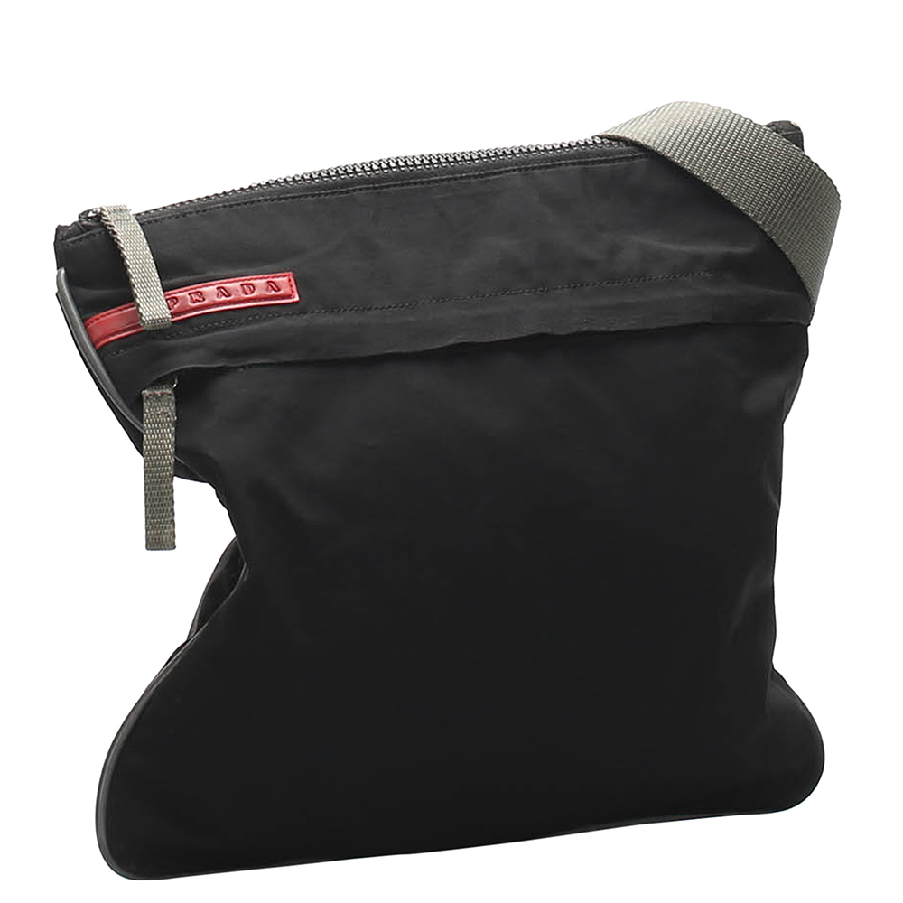 

Prada Black Nylon Tessuto Sports Crossbody Bag