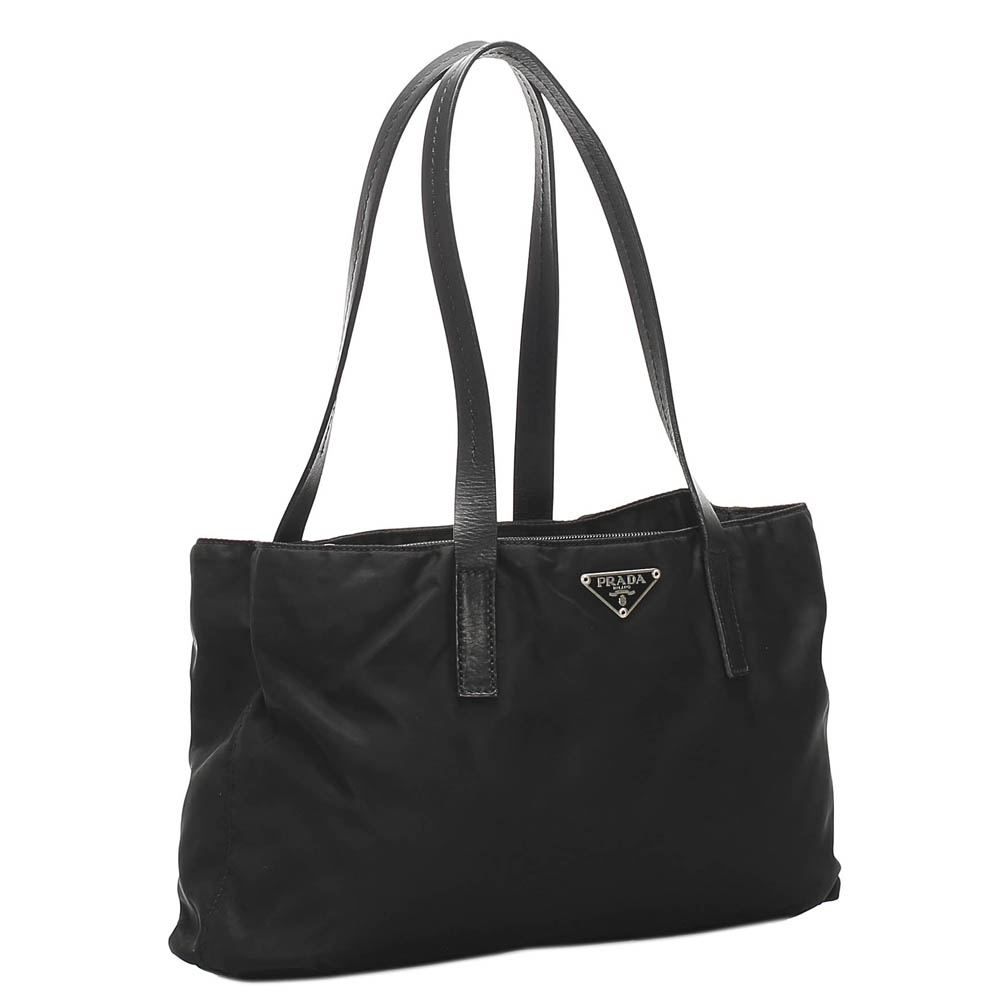 

Prada Black Nylon Tessuto Tote Bag