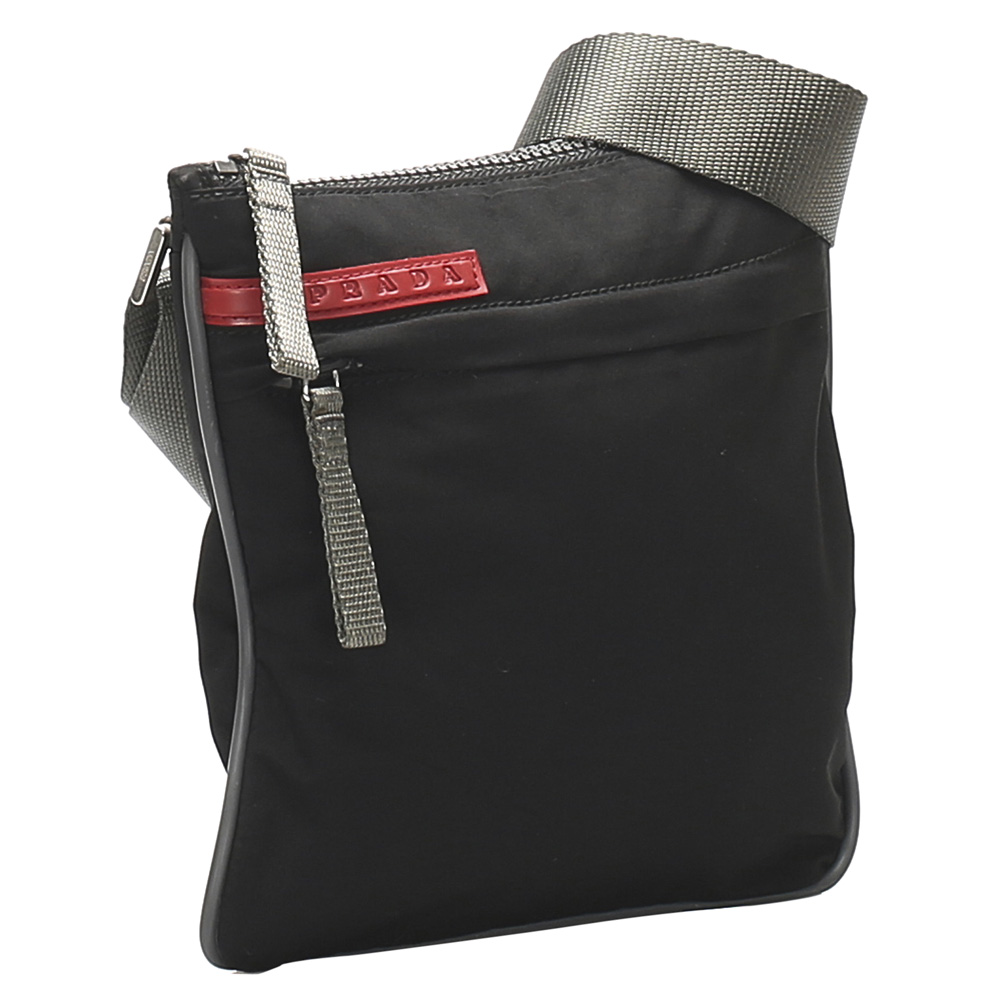 

Prada Black Nylon Sport Crossbody Bag