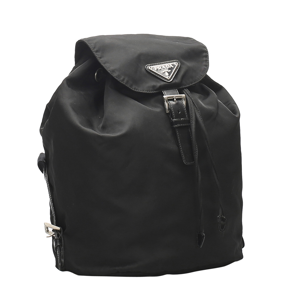

Prada Black Nylon Tessuto Backpacks