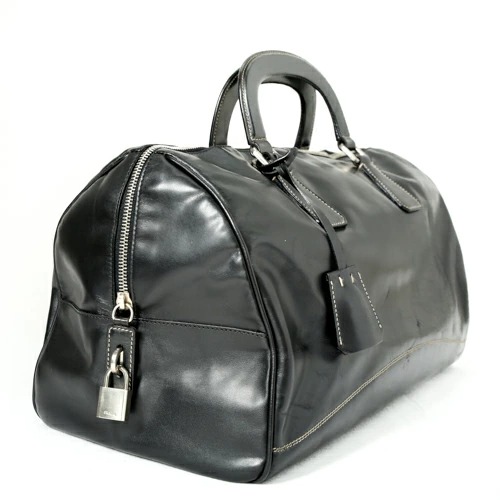 

Prada Black Leather Vitello Box Bag