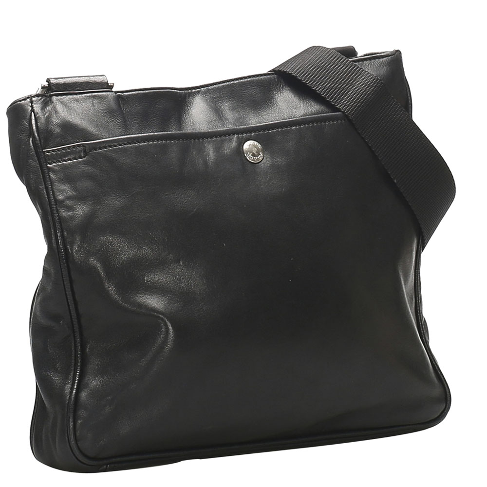 

Prada Black Leather Crossbody Bag