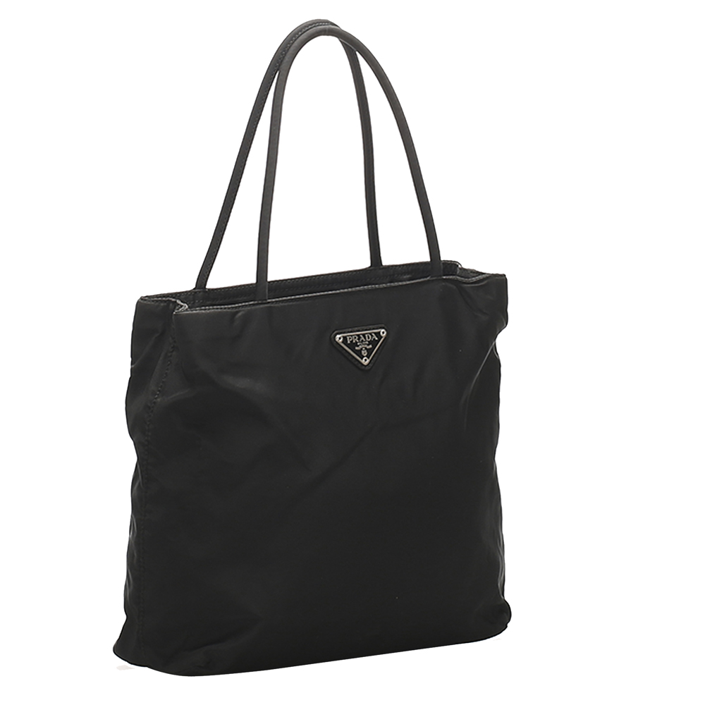 

Prada Black Nylon Tessuto Tote bag