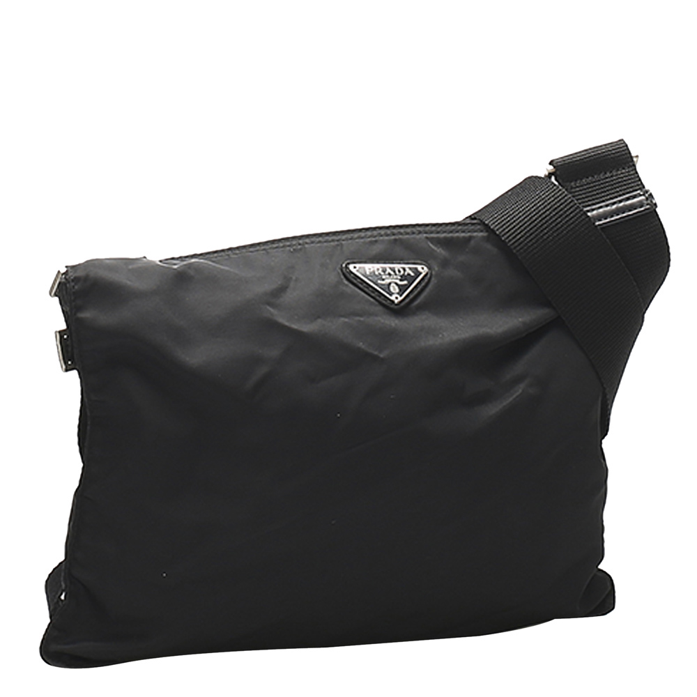 

Prada Black Nylon Tessuto Bag