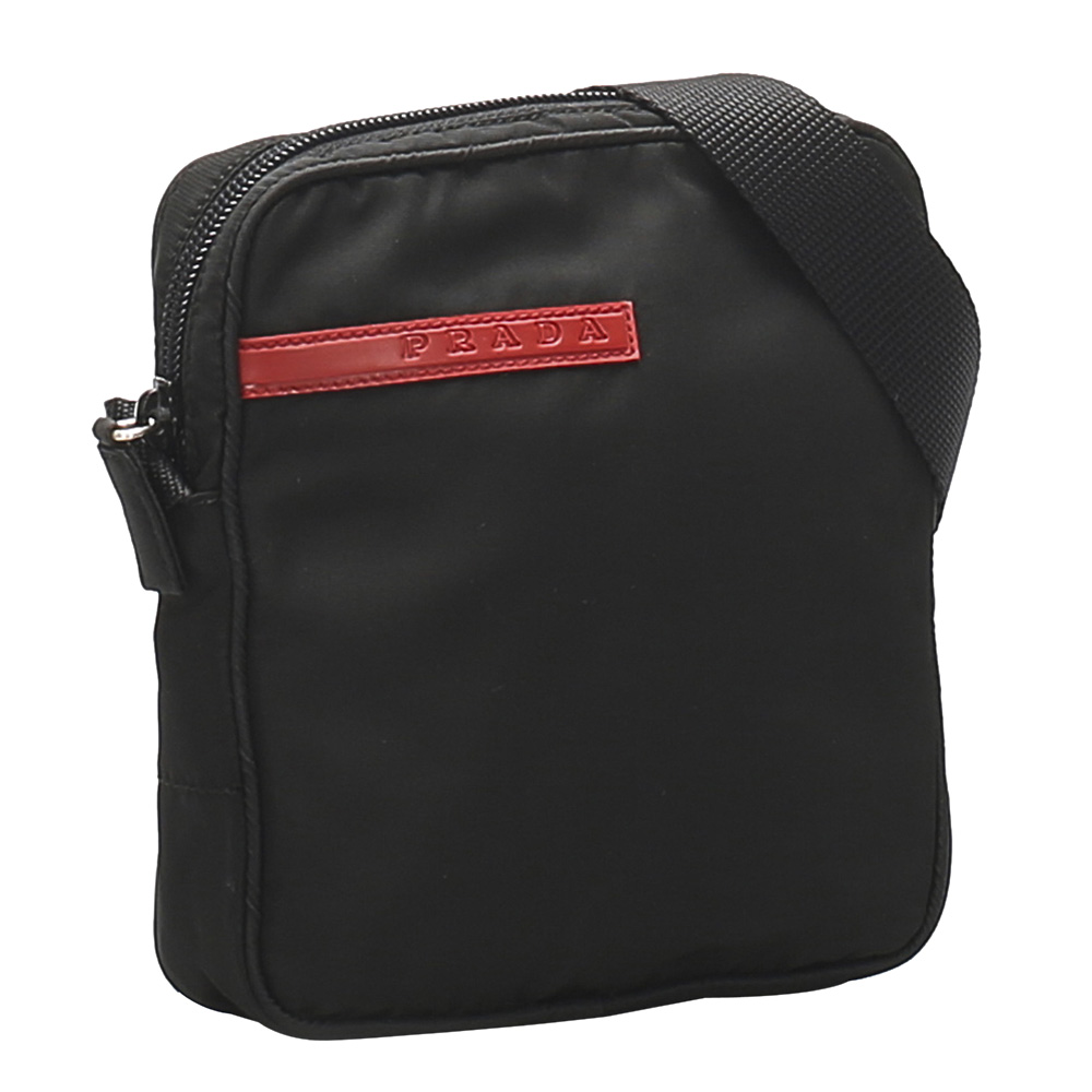 

Prada Black Nylon Tessuto Crossbody Bag