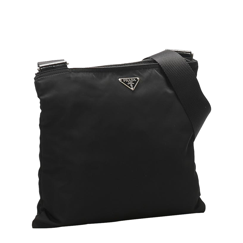 

Prada Black Nylon Tessuto Crossbody Bag