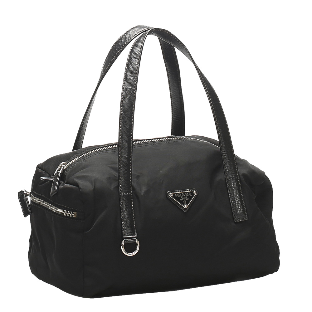 

Prada Black Nylon Tessuto Shoulder Bag