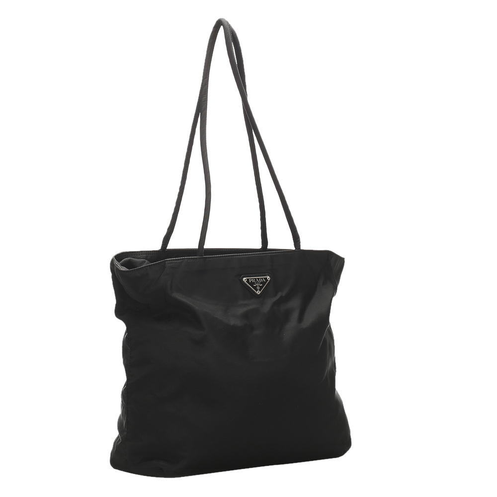 

Prada Black Tessuto Nylon Tote Bag