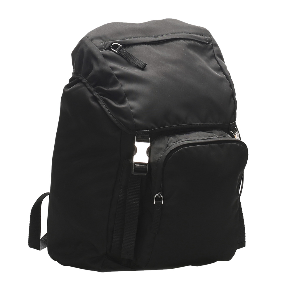 

Prada Black Tessuto Nylon Drawstring Backpack