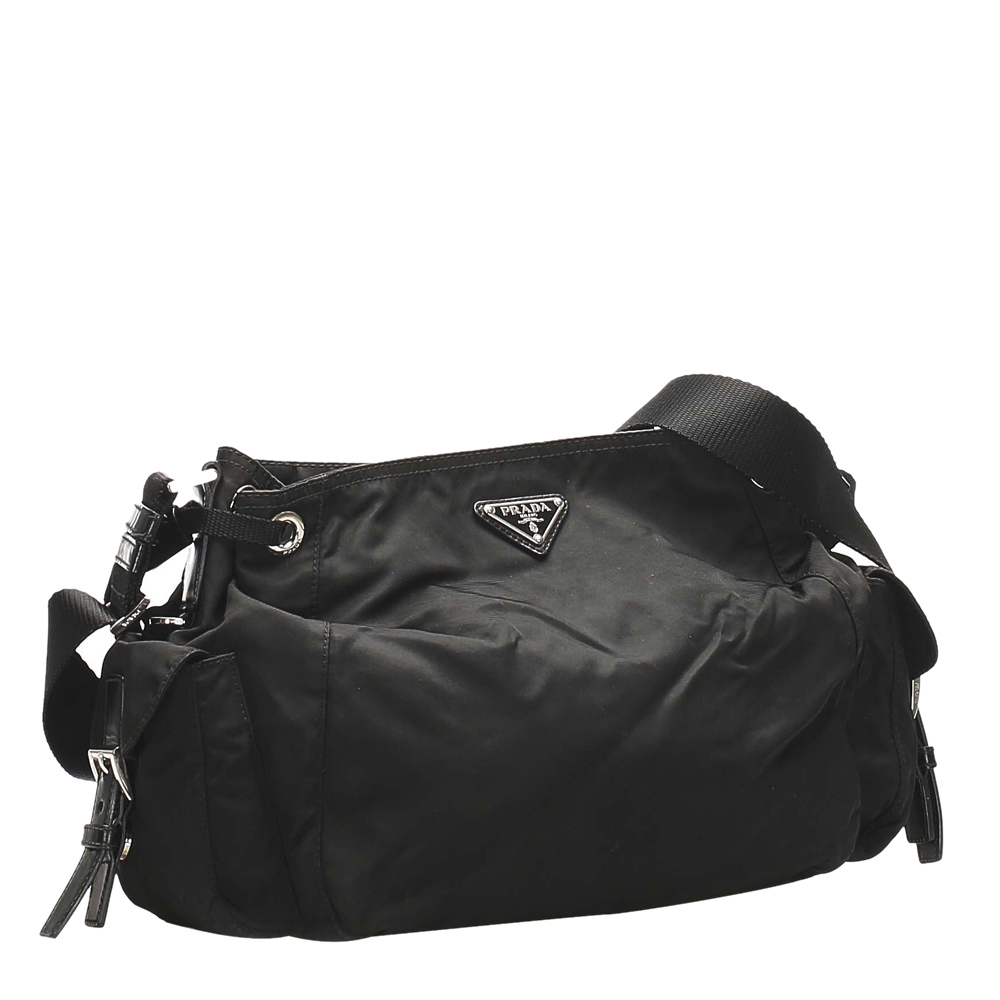 

Prada Black Tessuto Crossbody Bag