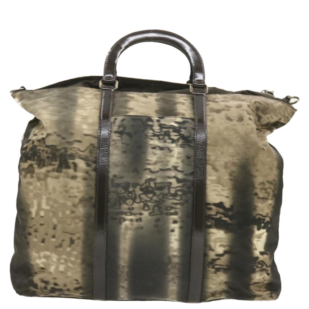 

Prada Green Nylon Shoulder Bag, Multicolor