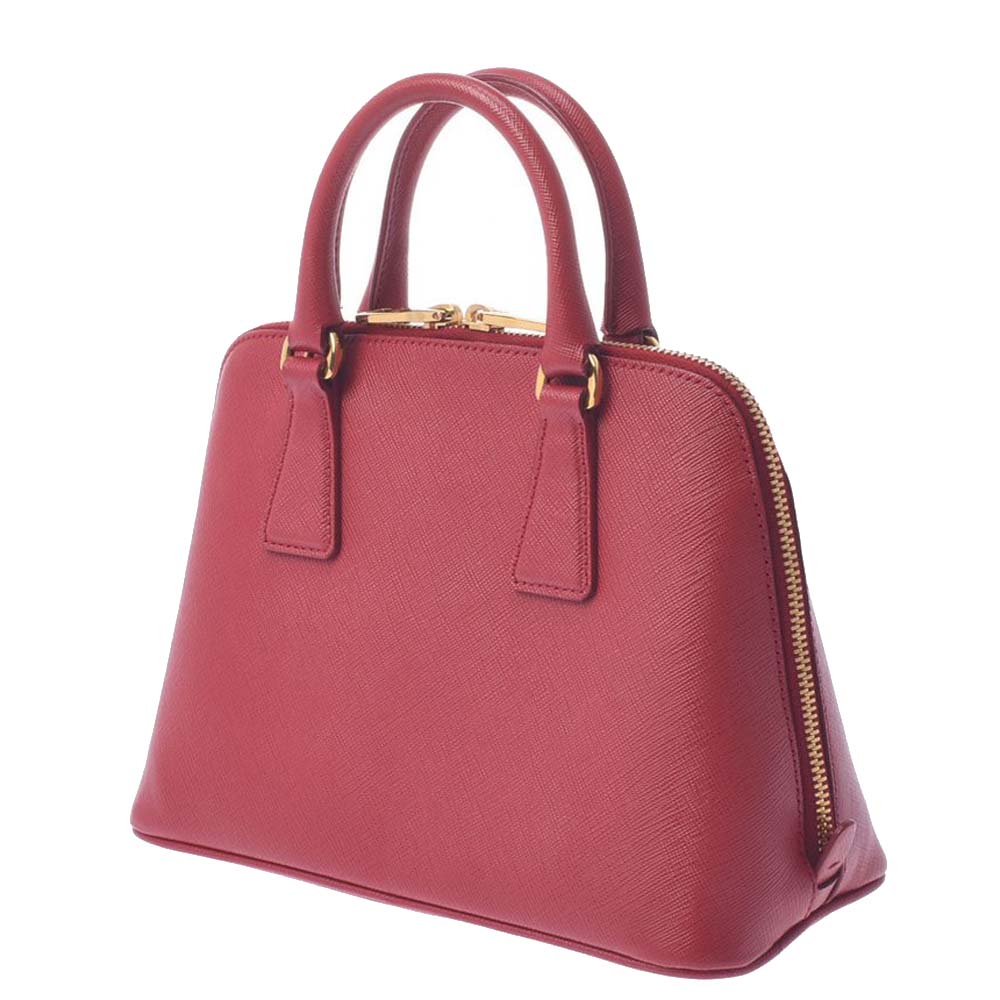 

Prada Red Leather  Promenade Satchel