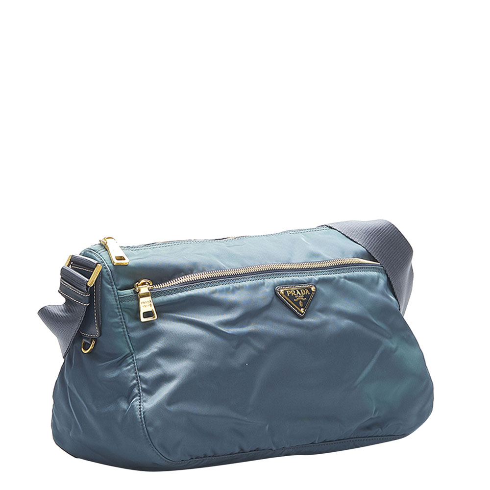 

Prada Blue,Nylon Tessuto Shoulder Bag