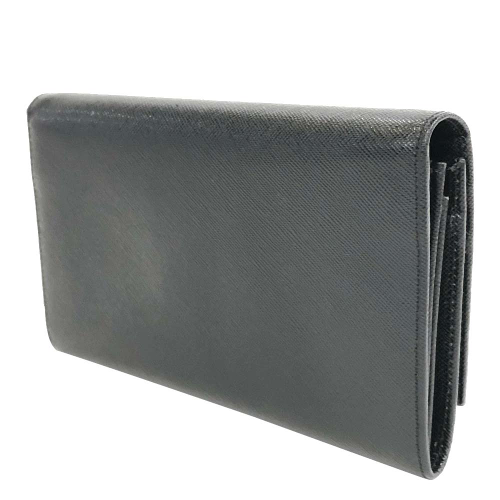 

Prada Black Saffiano Leather Long Wallet