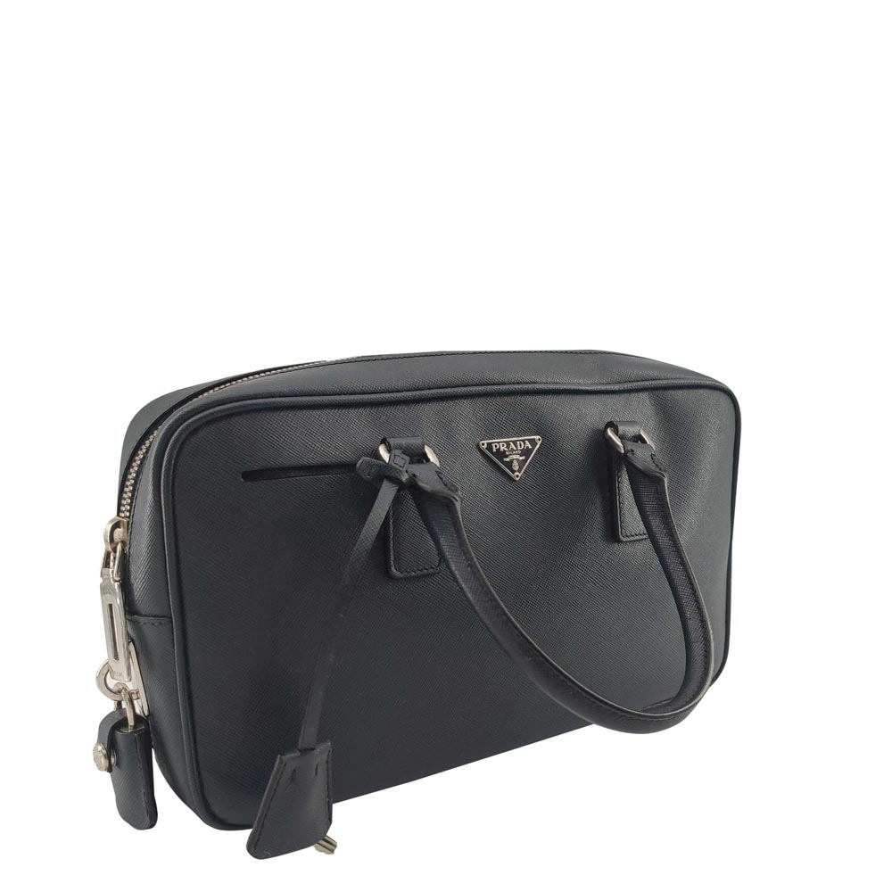 

Prada Black Saffiano Leather Vintage Bag