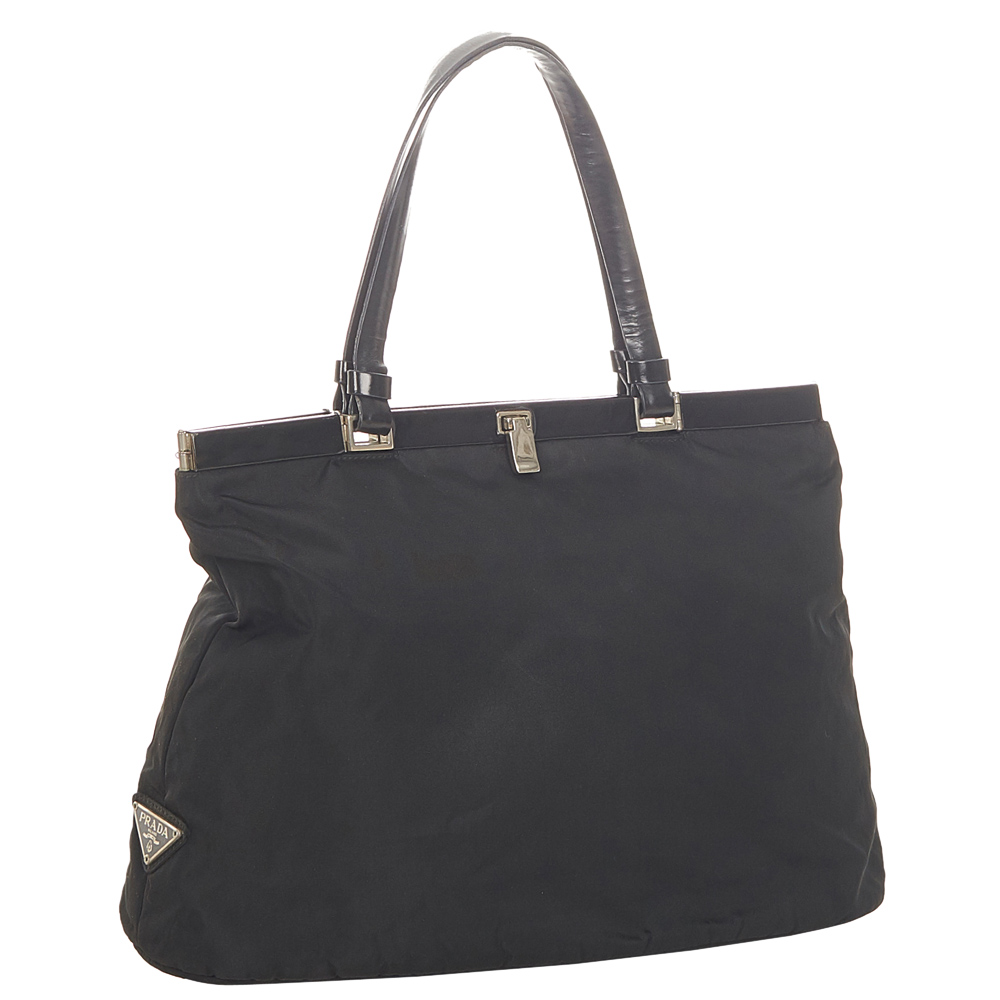 

Prada Black Nylon Tessuto Bag