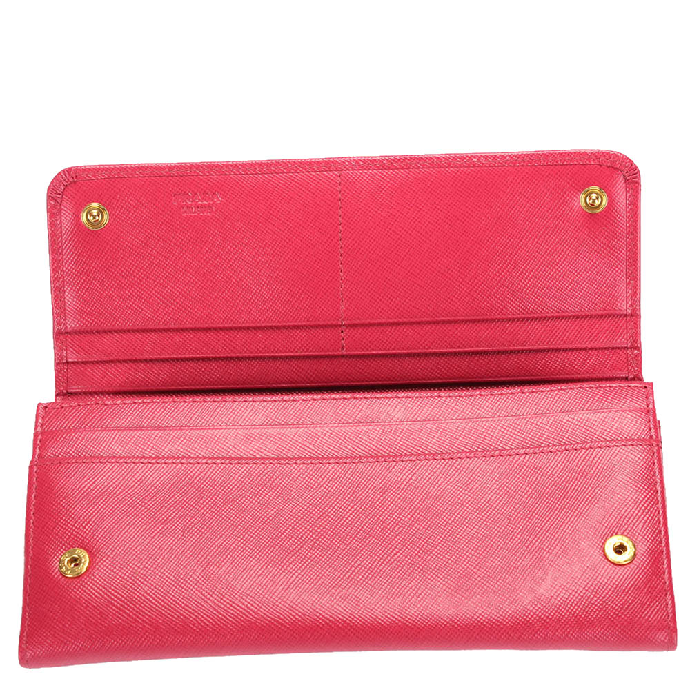 

Prada Red Leather Bow Wallet