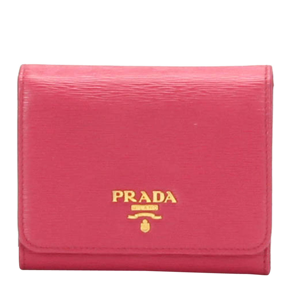 prada tri fold wallet