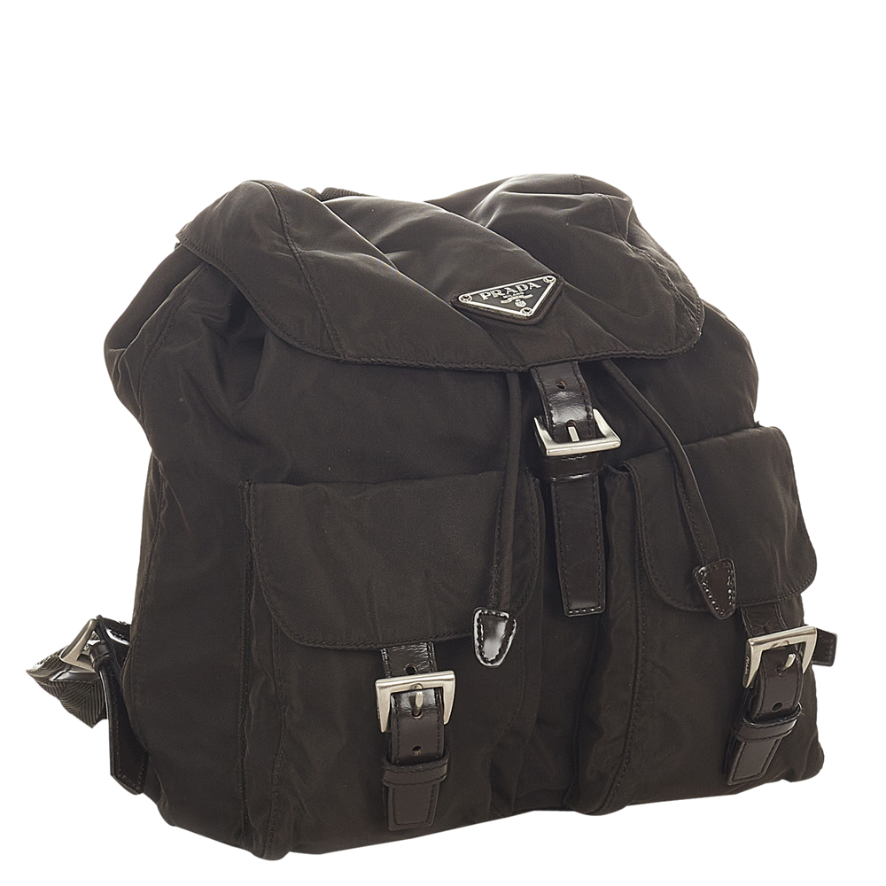 

Prada Black Nylon Tessuto Backpack
