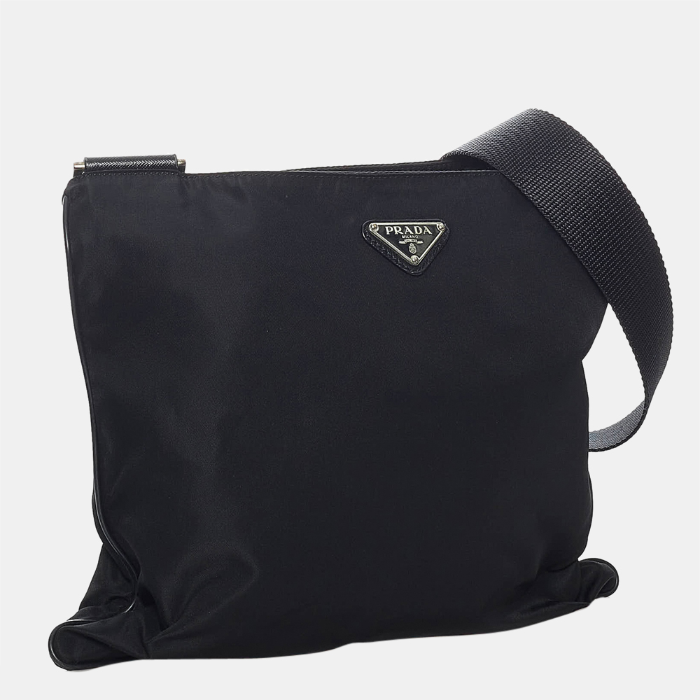 

Prada Black Tessuto Crossbody Bag