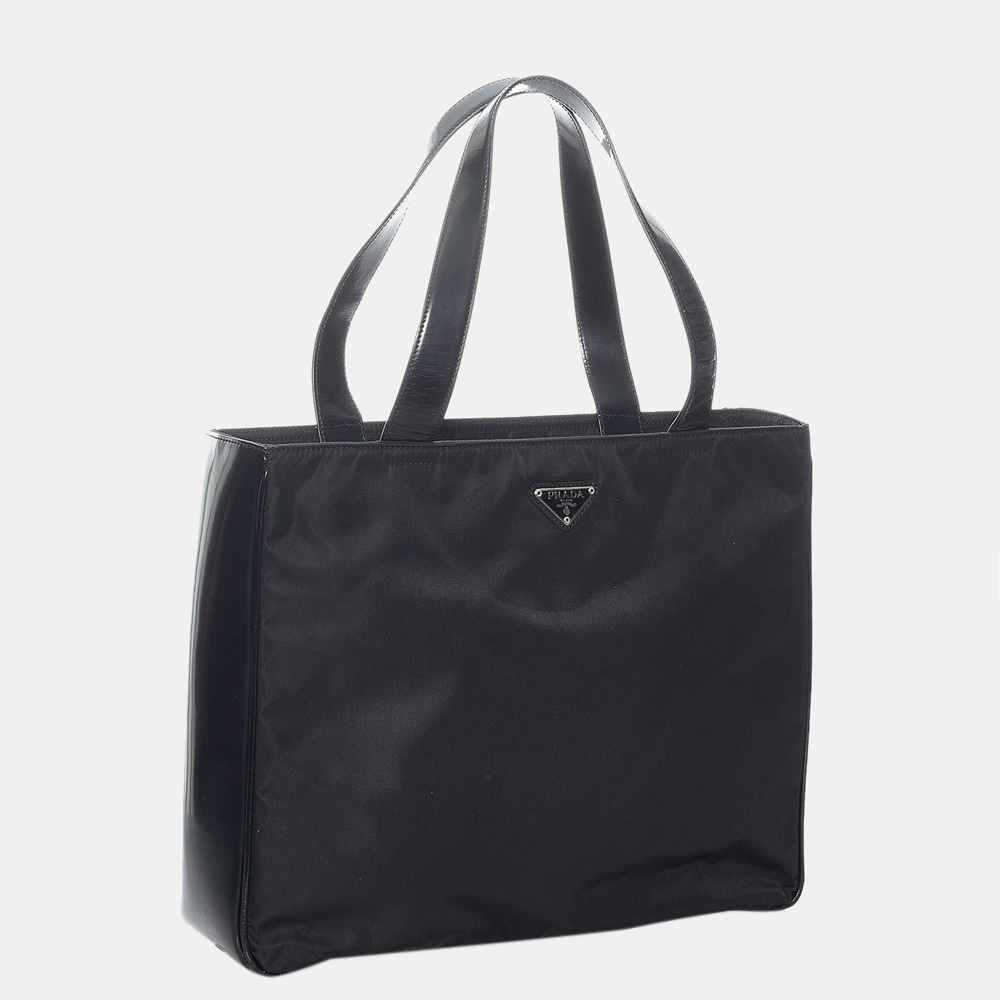 

Prada Black Tessuto Tote Bag