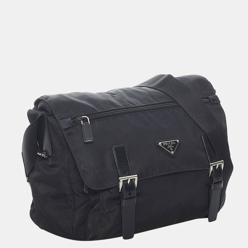 

Prada Black Tessuto Crossbody Bag