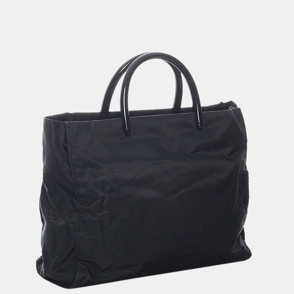 

Prada Black Tessuto Tote Bag