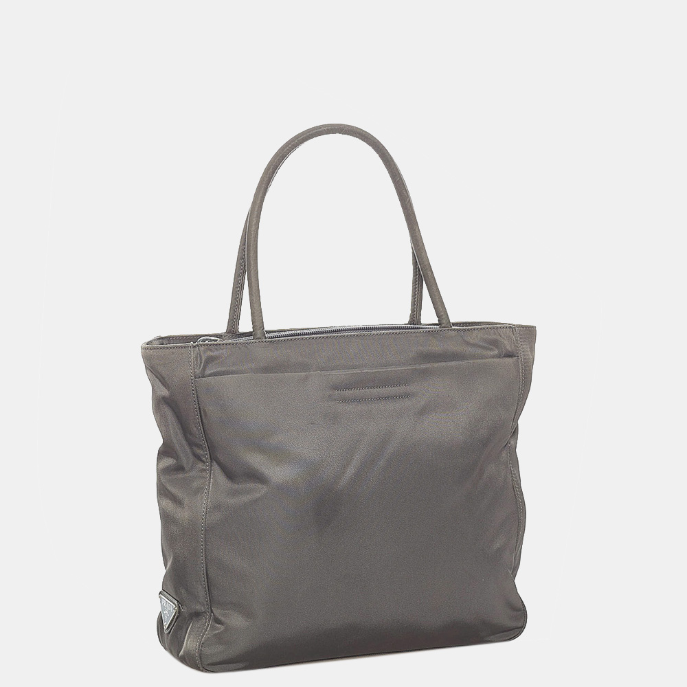 

Prada Grey Tessuto Tote Bag
