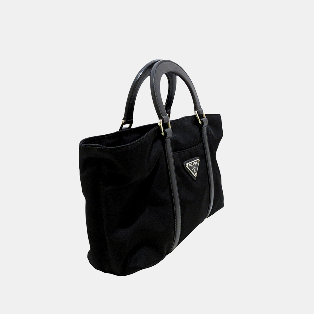 

Prada Black Tessuto Satchel
