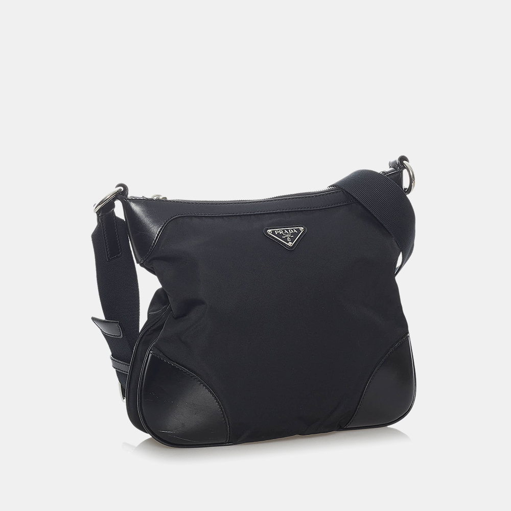 

Prada Black Tessuto Crossbody Bag