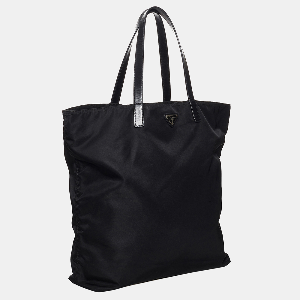 

Prada Black Tessuto Tote Bag