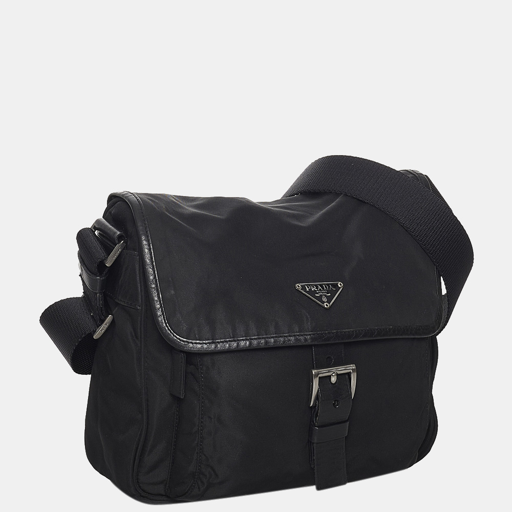 

Prada Black Tessuto Crossbody Bag