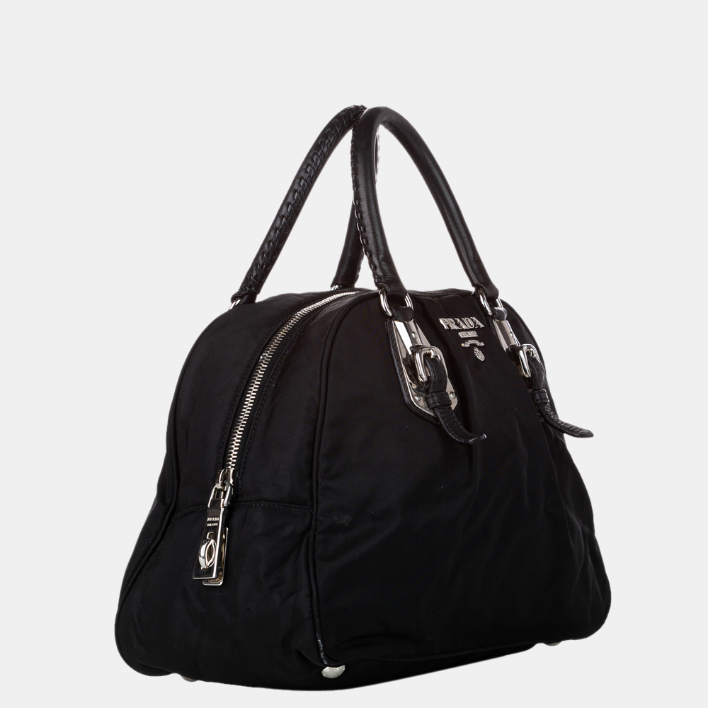 

Prada Black Tessuto Handbag