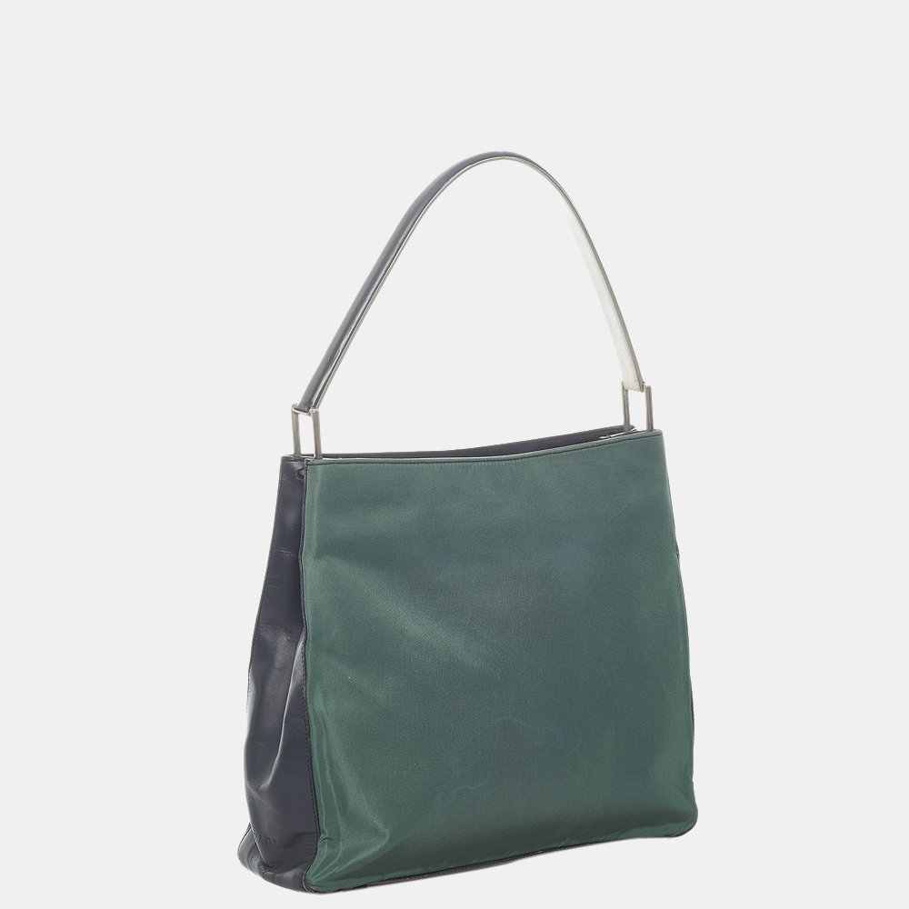 

Prada Green Tessuto Shoulder Bag Tessuto Shoulder Bag