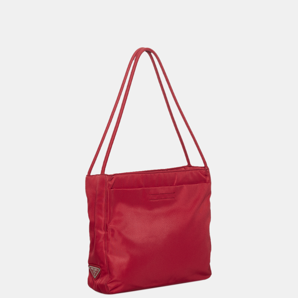 

Prada Red Tessuto Shoulder Bag