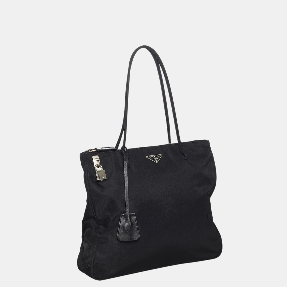 

Prada Black Tessuto Tote Bag