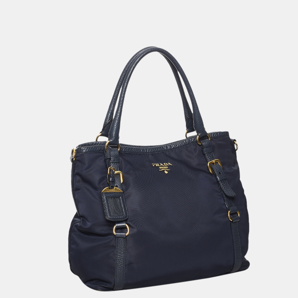 

Prada Black Tessuto Satchel