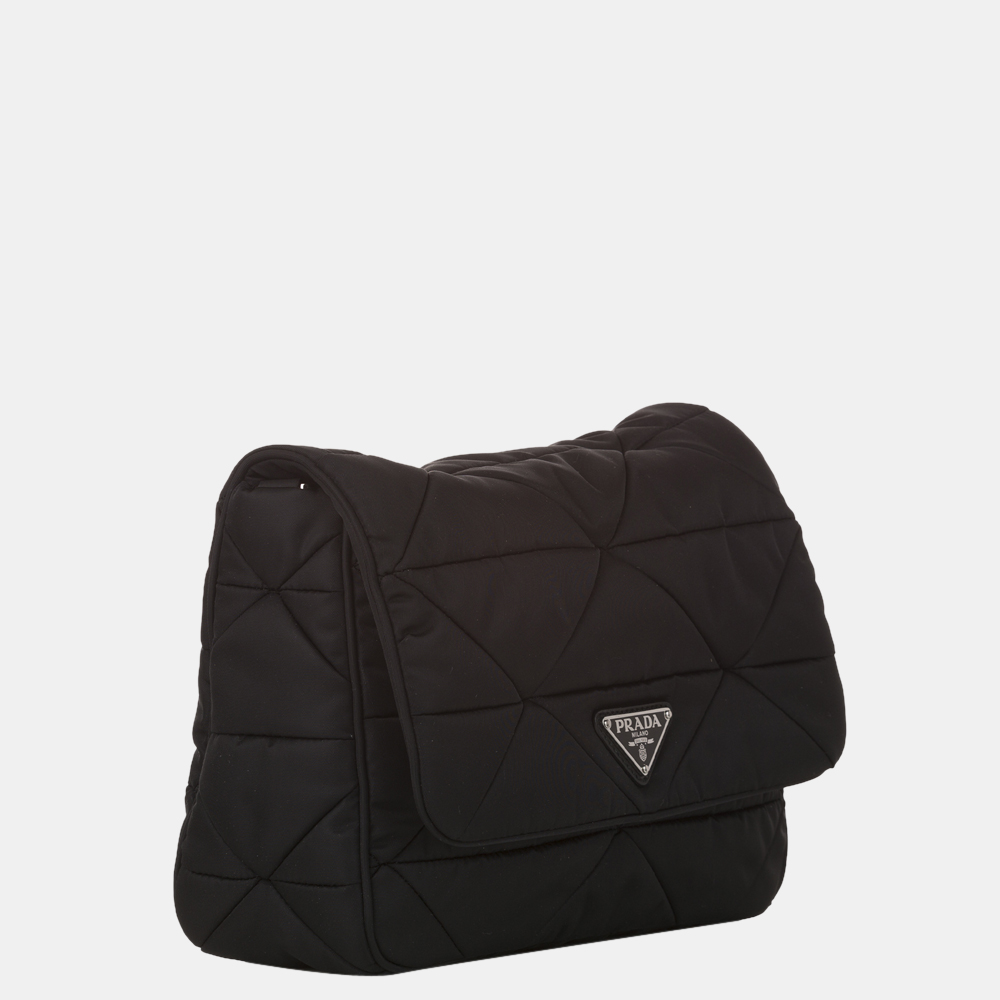 

Prada Black Impuntu Tessuto Crossbody Bag