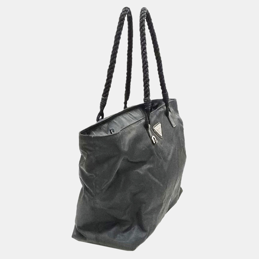 

Prada Black Tessuto Tote Bag