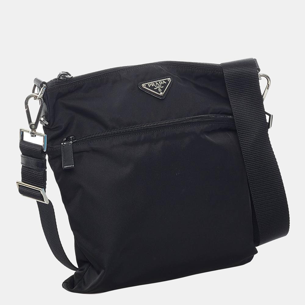 

Prada Black Tessuto Crossbody Bag