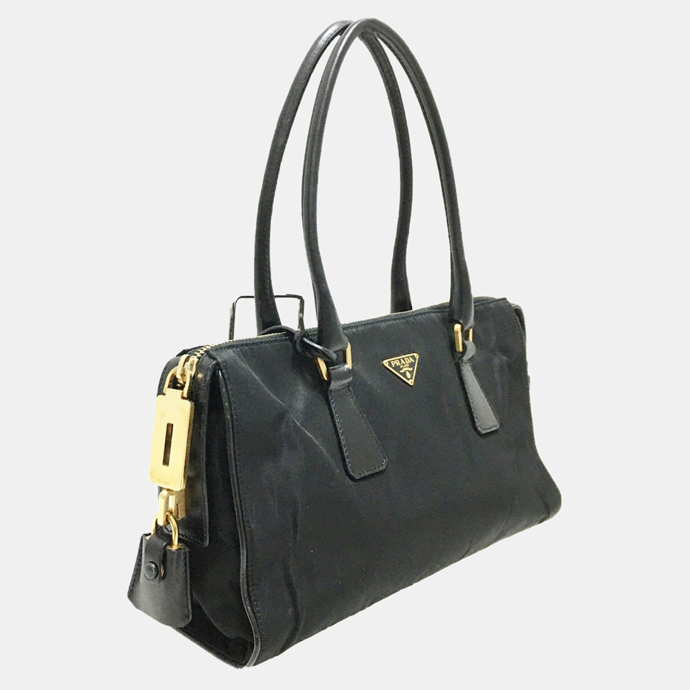 

Prada Black Tessuto Handbag