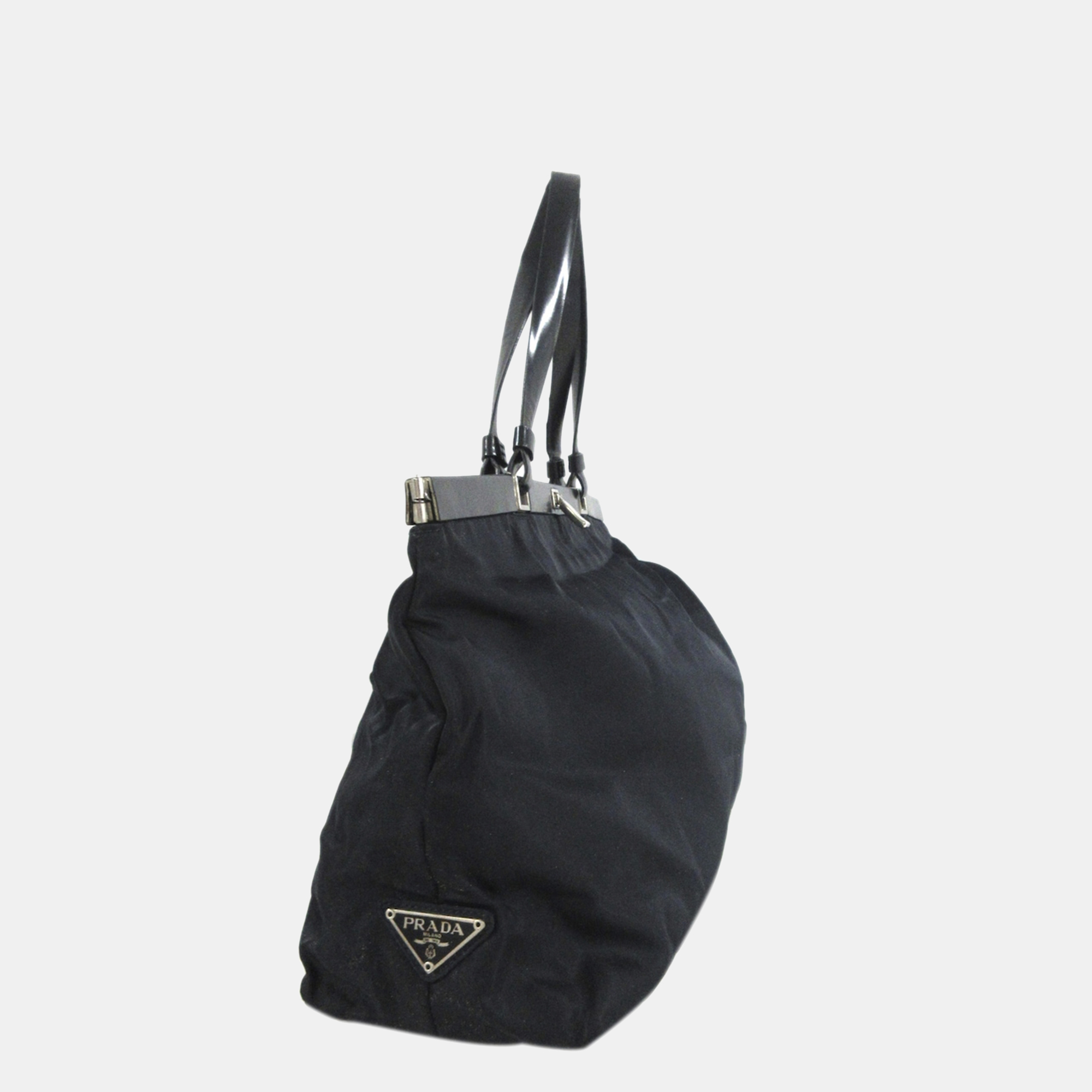 

Prada Navy Blue Tessuto Handbag