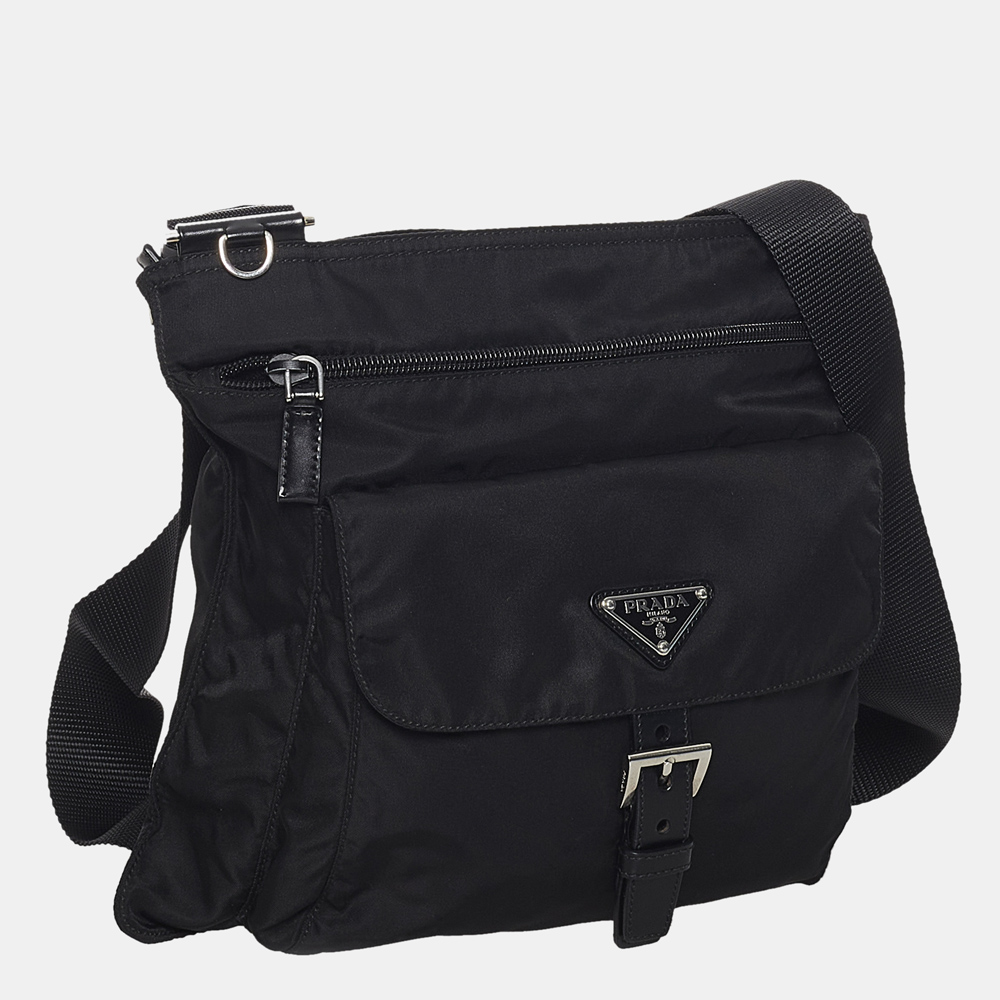 

Prada Black Tessuto Crossbody Bag