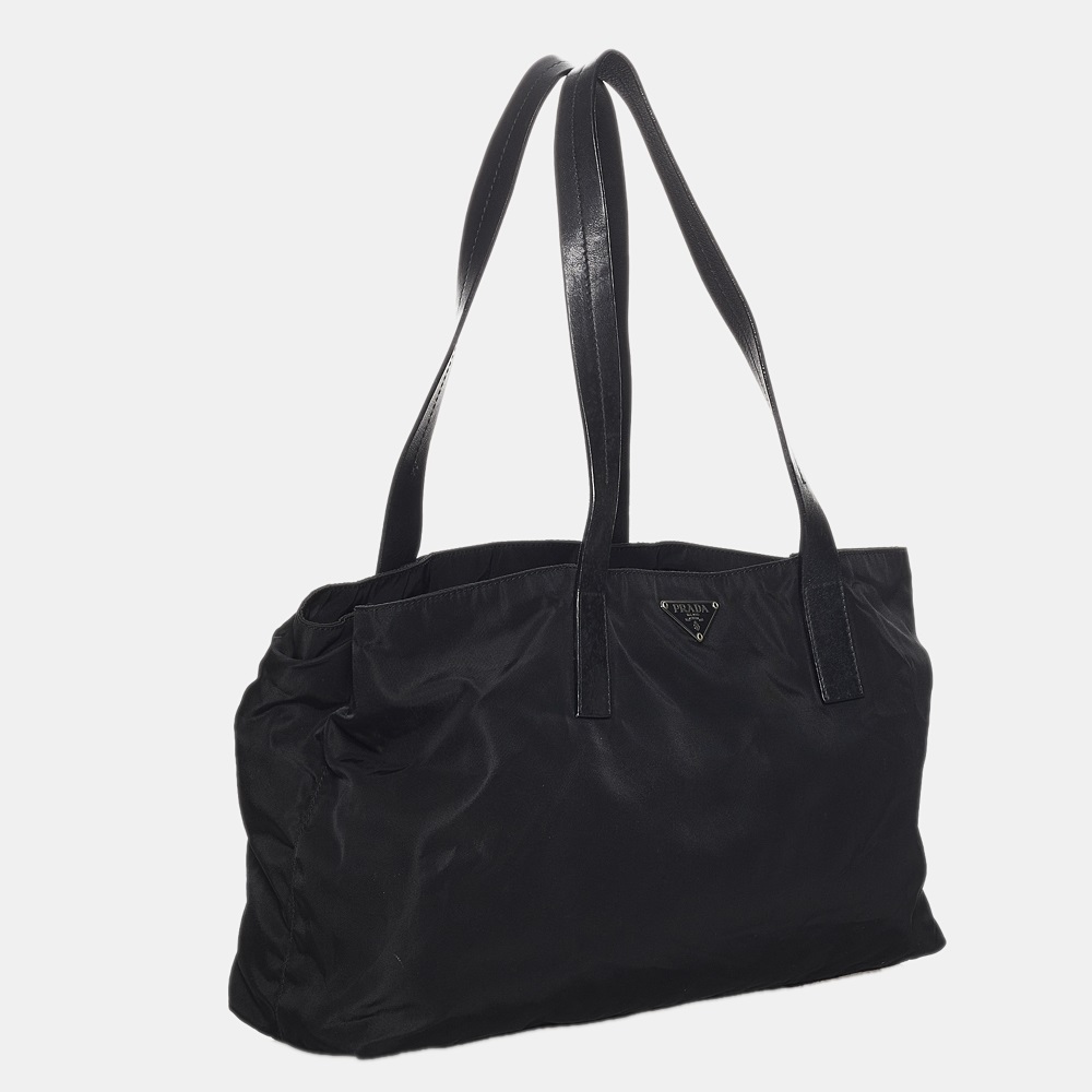 

Prada Black Tessuto Tote Bag