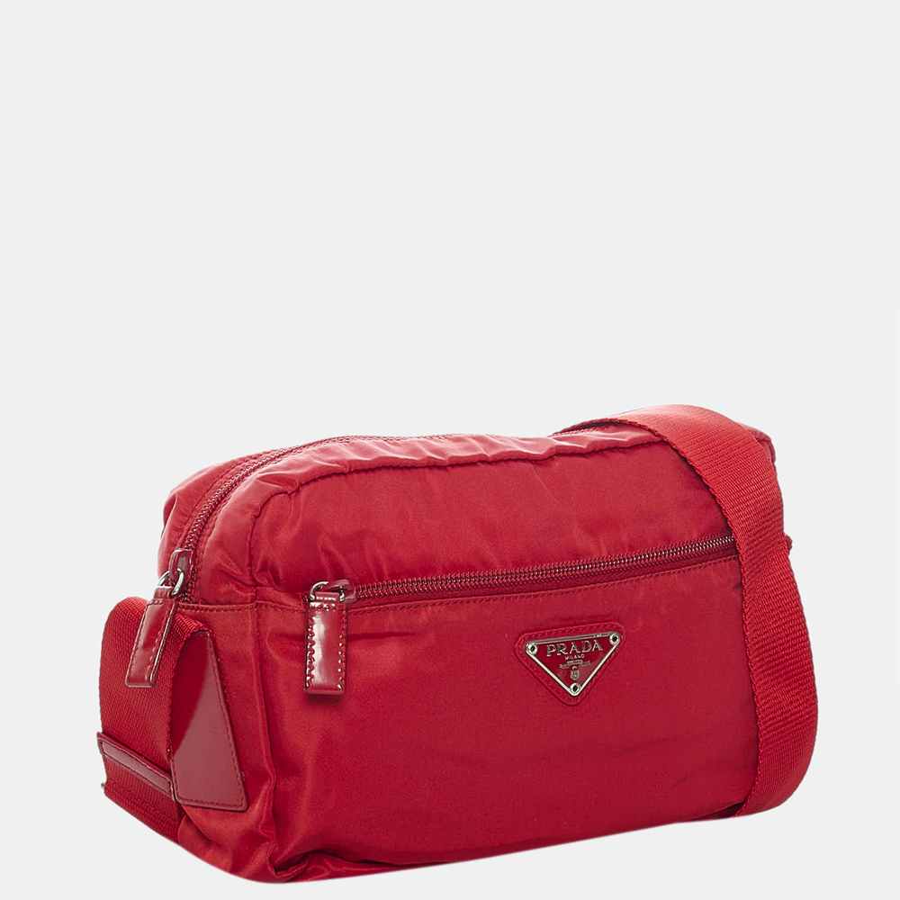 

Prada Red Tessuto Crossbody Bag