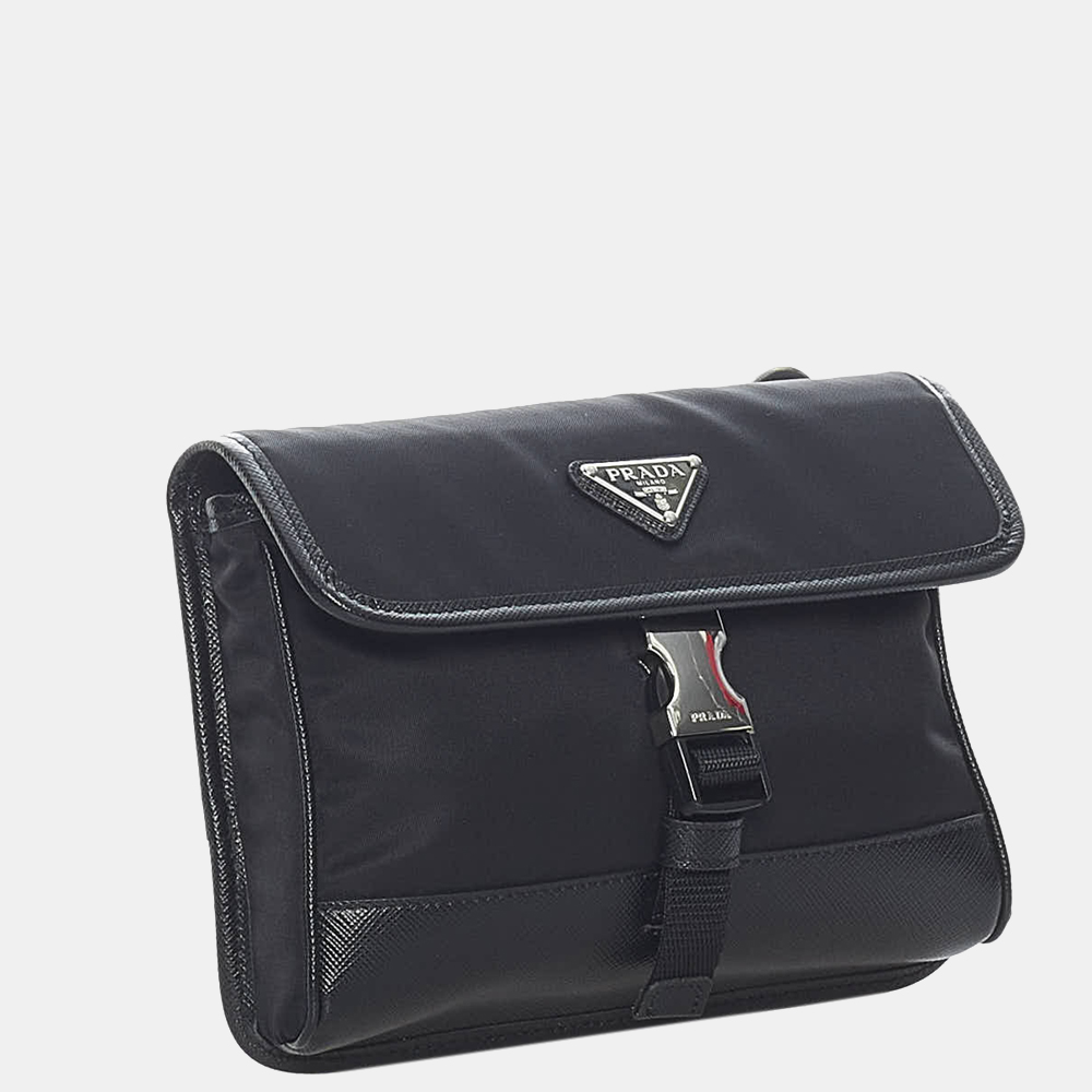 

Prada Black Nylon Crossbody Bag