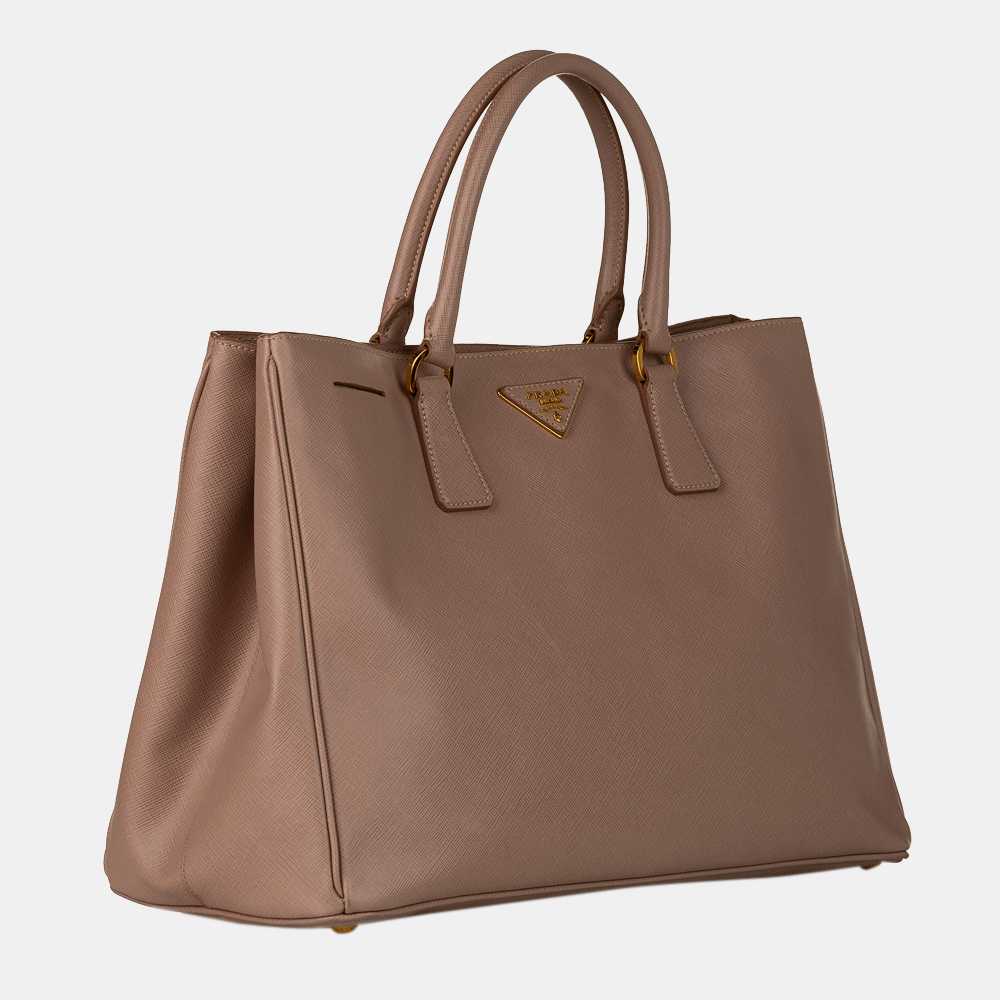 

Prada Brown Saffiano Galleria Tote Bag