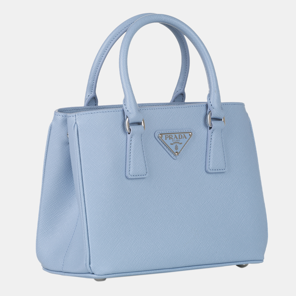 

Prada Blue Saffiano Galleria Satchel